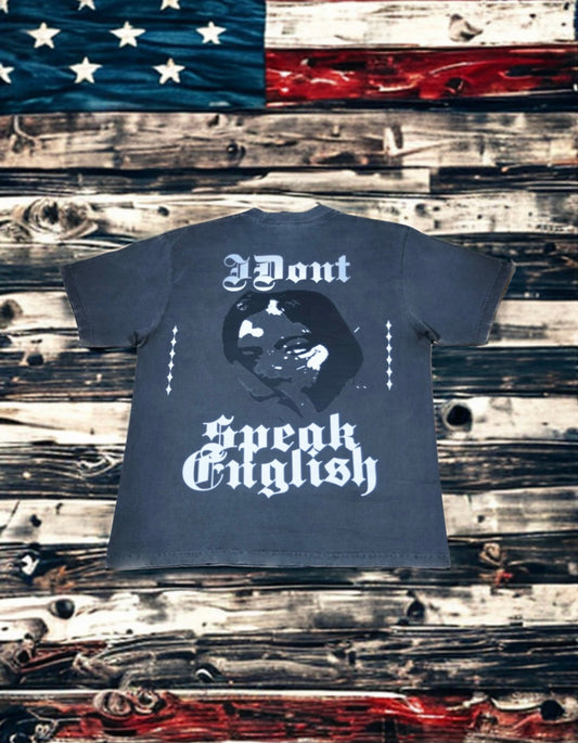 No English “ US Refugee” T-Shirt
